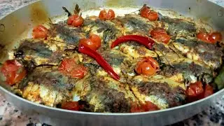 ألذ صينية سمك سردين في الفرن بمذاق متشبعوش منو