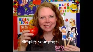 VIPKID PROPS - Teaching in small spaces on a budget