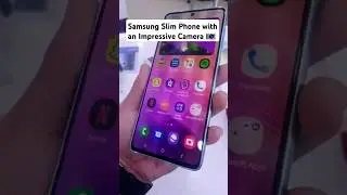 Samsung Slimmest Phone with an Impressive Camera & Cool Features #shorts #ytshorts #unboxing