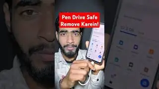 Pen Drive Ko Safely Remove Kaise Karein? Mobile Se Data Loss Avoid Karne Ka Best Tarika! 💾📱 #SafeUSB