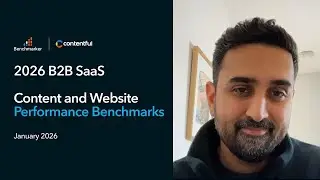 Contentful x Benchmarker: 2026 B2B SaaS Content and Website Performance Benchmarks