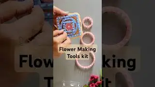 Unboxing of Woolen flowers Tools #shorts #diy #youtubeshorts #art #craft #unboxing @Kalyaniscorner