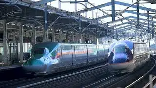 東北新幹線　通過シーン4