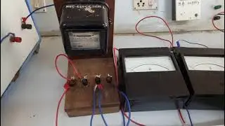 Measurement of energy using energy meter - Lab experiment
