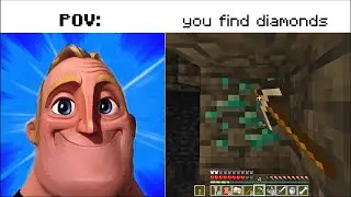 Mr Incredible Plays Minecraft (Canny and Uncanny)