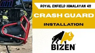 Installation Video for Bizen Himalayan 411 crash guard. #leh #royalenfield #royalenfield #himalayan