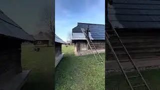 The treatment of wooden-shingle roofs on traditional houses.