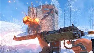Solo Vanilla Player speedruns getting Raided - Rust