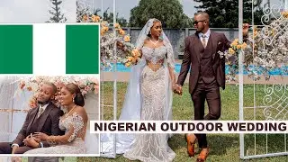 Outdoor Wedding in Nigeria. How it