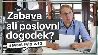 Organizacija poslovnega dogodka - kje začeti? / Agencija GIG / v.12