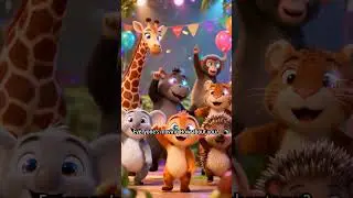 🦓 The Zoo Goes Dancing | Fun Animal Dance Song for Kids 🐧🦁 | Nursery Rhymes & Kids Songs