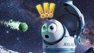 Межзвёздная комета 3I/ATLAS! ☄️ Комета, прилетевшая с другой звезды. Объяснение для детей!