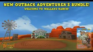Wizard101 : NEW OUTBACK ADVENTURER'S BUNDLE!