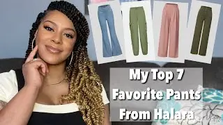 My Top 7 Favorite Pants From HALARA | Athleisure Wear | Comfy Pants