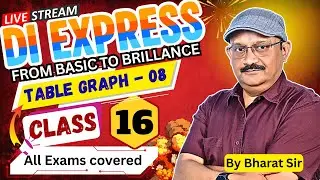 DI Expree Class - 16(Table Graph - 08) | #datainterpretation #ibpsclerk #sbi #sbipo #ibps #ibpspo