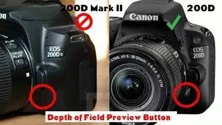 Canon 200D vs 200D Mark II  / SL2 vs SL3 / Canon 200D vs 250D - Comparison that no one tells you