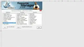 resource manager for excel