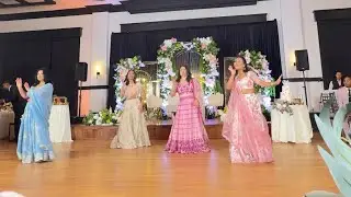 Bridesmaids and Friends wedding Dance