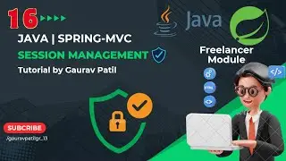 #16: Spring MVC project session management of freelancer module Java tutorial