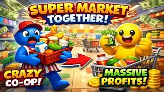 We Tried Running a Supermarket… TOTAL CHAOS 😂{super market together}