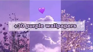 +30 purple wallpapers | aesthetic wallpapers..💜
