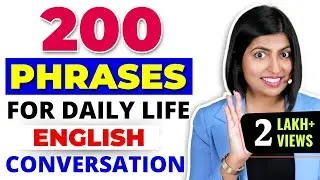 200 Short Spoken English Phrases | English Speaking Practice | English Connection by Kanchan Keshari