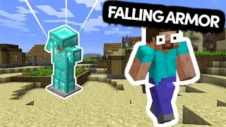 Falling Armor Stands In Minecraft!