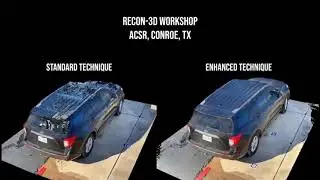 Standard vs. Enhanced 3D Scanning Techniques | Recon - 3D app using iPhone Lidar scanner | CSI