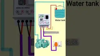 Fully Automatic Water Tank Controller Wiring Diagram
