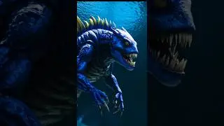 Sea Monster #monster #realmonster #scary #creepy #seamonster #transformation