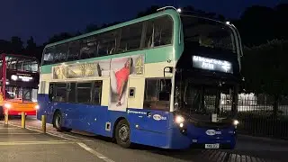 GTR Southern Rail Replacement Bus Service Full Journey From Redhill to Purley
