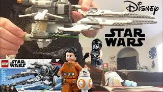 LEGO Star Wars Black Ace Tie Interceptor Unboxing & Build