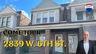 Come Tour 2839 W. 6th St in Chester PA- Delaware County- Check it out!
