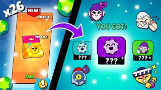 26 FREE Pin Packs Opening (4 Epic Pins)