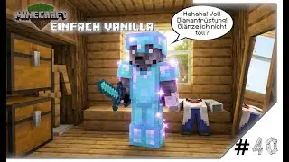 Minecraft[Einfach Vanilla]-Grauer-Wolf glänzt in Diamant -(bauen und testen)@Minecraft
