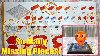 Fail! My Kit Was Missing Pieces! | LOZ 9618 Q-Bert