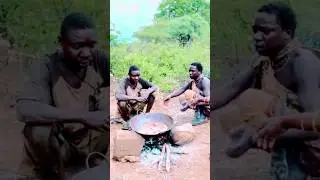 &ldquo;Hot Pot, Hot Temper 😂 | Hadzabe Cooking Moment&rdquo;  #hadzabelife #chaba #cooking #dudukwe