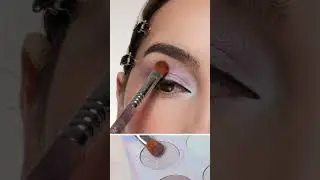 Cool Toned Eyeshadow Look Tutorial Using Frosty the Snowman Palette from Colourpop #eyemakeup