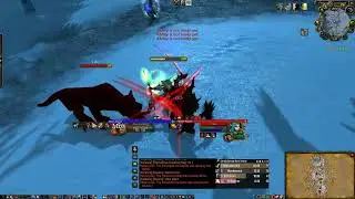wow classic chadwarrior 1v2 hunter mage in av