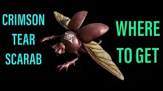 How To Get Crimson Tear Scarab | Crimson Tear Scarab Location - Elden Ring