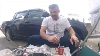 TIRDA YEMEK YAPTIM...!