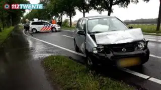112Twente - Aanrijding N18 Usselo 9-6-2017