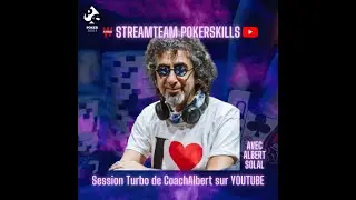 ♥️ La session Turbo Poker de CoachAlbert pour  PokerSkills ! ❤️‍🔥
