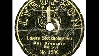 August Svenson - Lasses Stockholmsresa