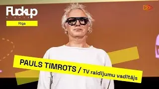 FuckUp Nights Riga: Pauls Timrots