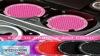 1pc 2PCS Car Cup Coaster Bling Cup Holder Insert Coasters Universal Auto Non Slip Cup Review