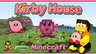 Kirby house Minecraft 🌏🏠 Come costruire Kirby in Minecraft 🏠💖 Casa facile survival Minecraft 🌟🌏
