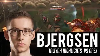 TSM Bjergsen TALIYAH vs Apex | TALIYAH GOD