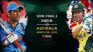 AUS 🇦🇺VS IND 🇮🇳 2015 SEMIFINAL HIGHLIGHTS AT SCG #cricket #wc2015