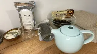 Завариваю и пью чай 🫖 с печеньем ☕️🍪 АСМР eating ASMR мини-мукбанг